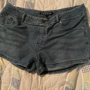 Pajama shorts in jean like material size 11